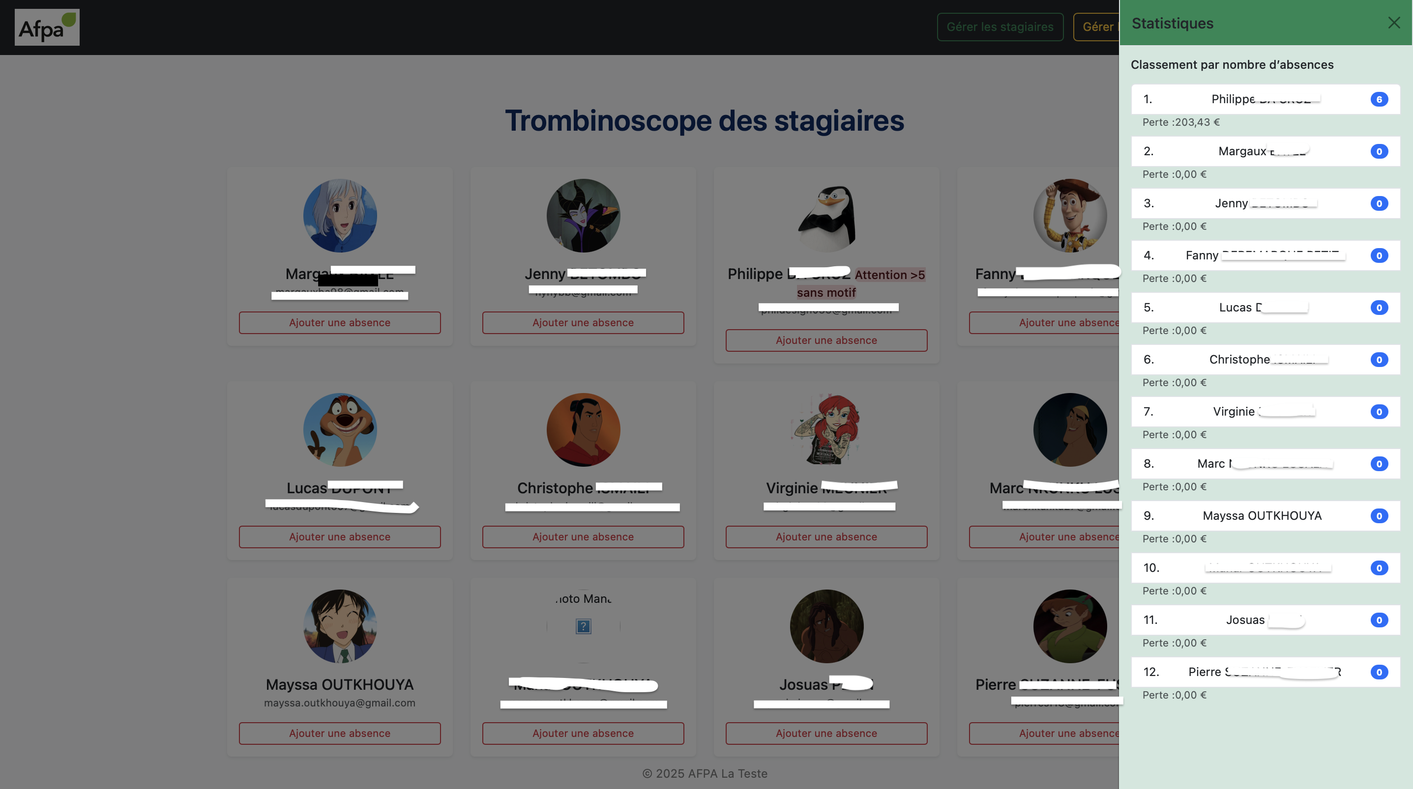 Pronote 2.0 — Emploi du temps